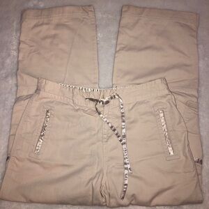 - Womens Cream Pants. Carolina Blues. 12.